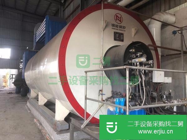 湖北出售二手4噸生物質鍋爐
