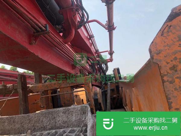 河南出售二手三一泵車 奔馳49米底盤