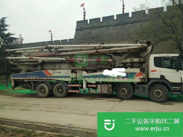 北京出售二手中聯泵車56米，手續齊全