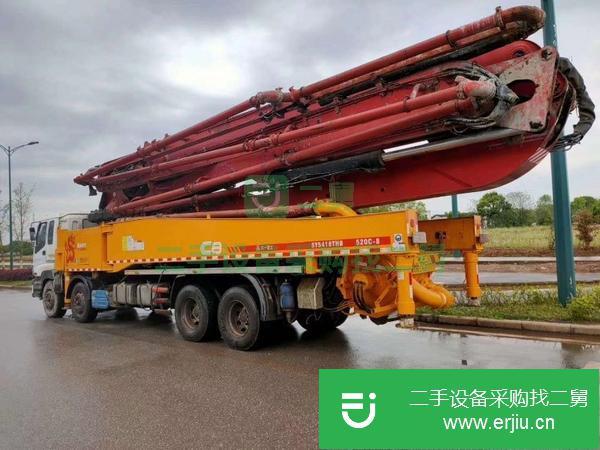 河北出售二手三一C8，52米泵車