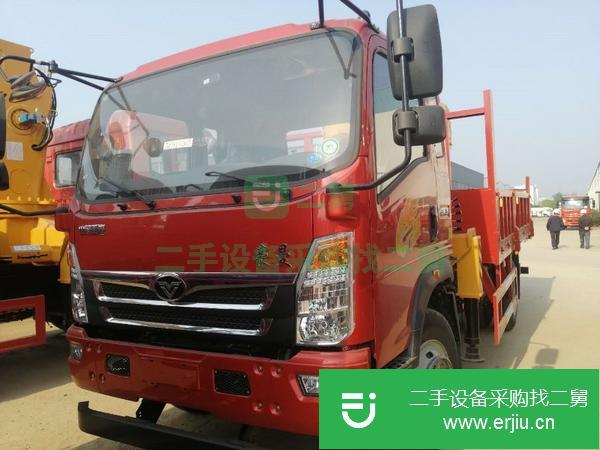 湖北出售二手6.3噸合力隨車吊
