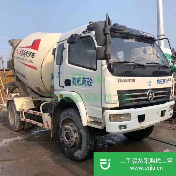 山東出售二手國四7方大運攪拌車