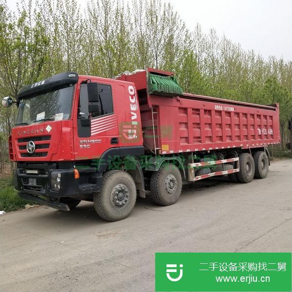 河北出售二手8.6米紅巖自卸車