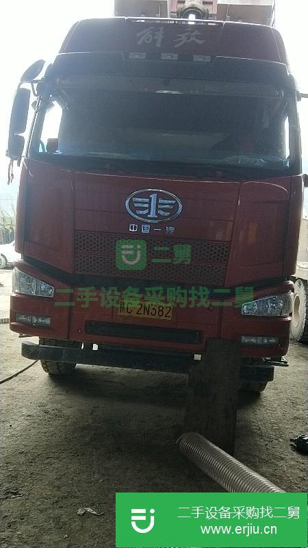 江西出售二手一汽解放J6P自卸車