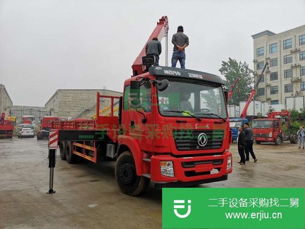 廣西出售二手東風錦程后八輪10噸隨車吊
