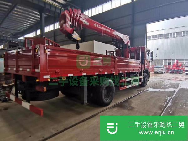 河北出售二手解放6.3噸隨車吊