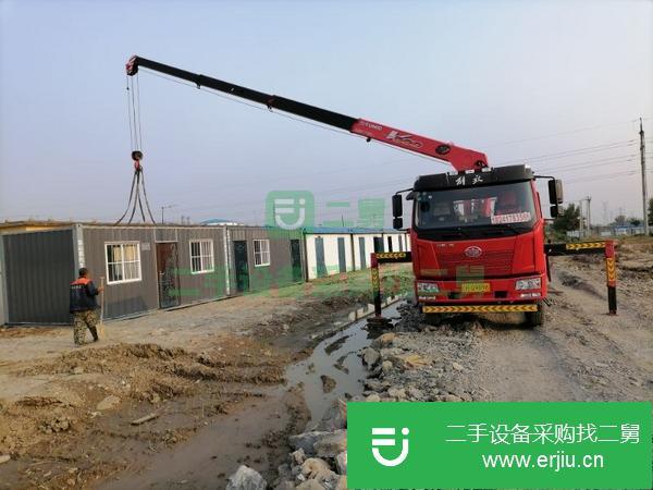 遼寧出售二手古河五噸四節(jié)臂隨車吊