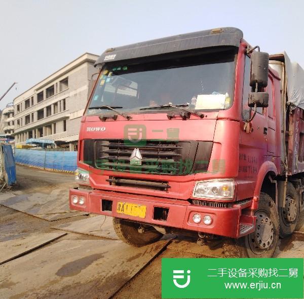 天津出售二手重汽豪沃自卸車