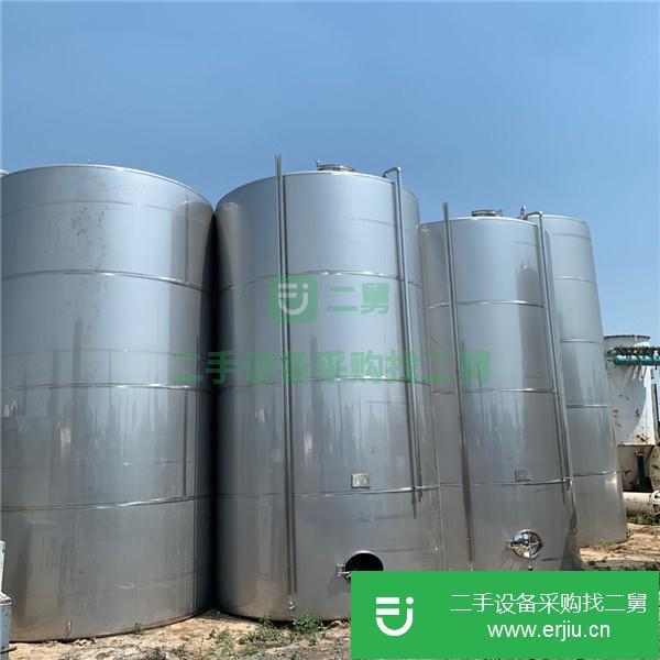 山東出售二手不銹鋼儲(chǔ)罐