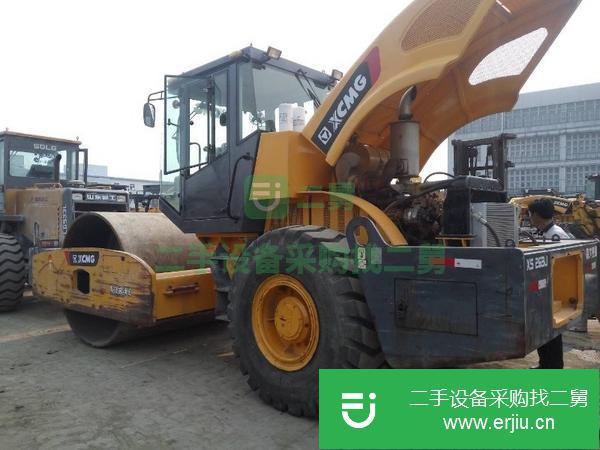 上海出售二手徐工22噸單鋼輪振動壓路機