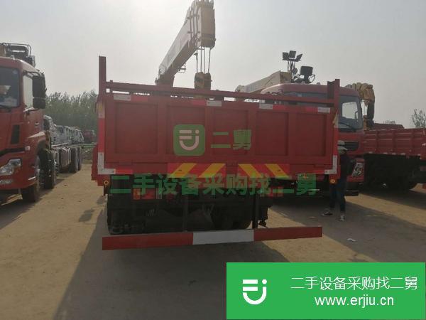 湖北出售二手6.3噸合力隨車吊