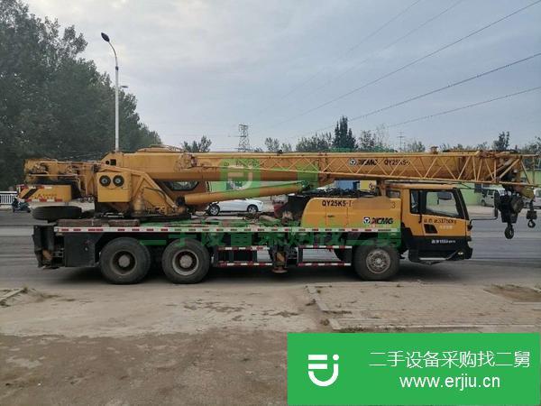 河南出售二手徐工25k5-1汽車吊