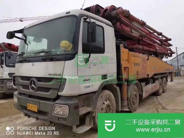 貴州出售二手三一奔馳56米泵車