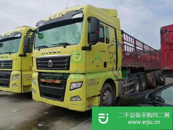江西出售二手自動擋汕德卡貨車