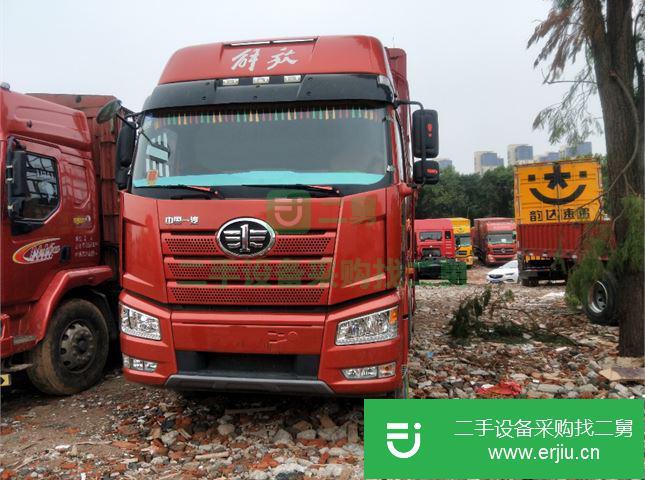 江西出售二手一汽解放J6P倉柵載貨車