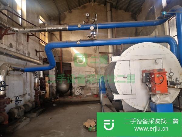 江蘇出售二手常能120萬大卡燃氣導熱油鍋爐
