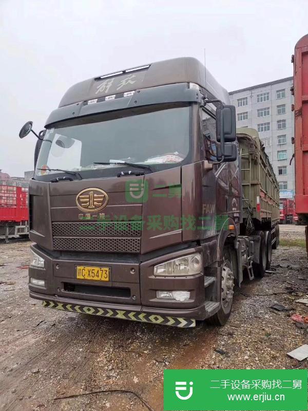 江西出售二手一汽解放J6P半掛車