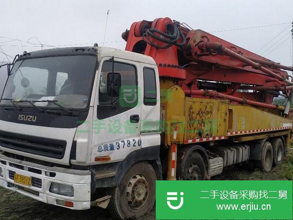 天津出售二手五十鈴46米叉腿泵車(chē)