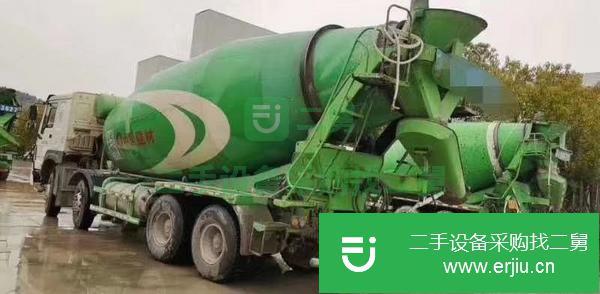 山東出售二手豪沃天然氣18方攪拌車