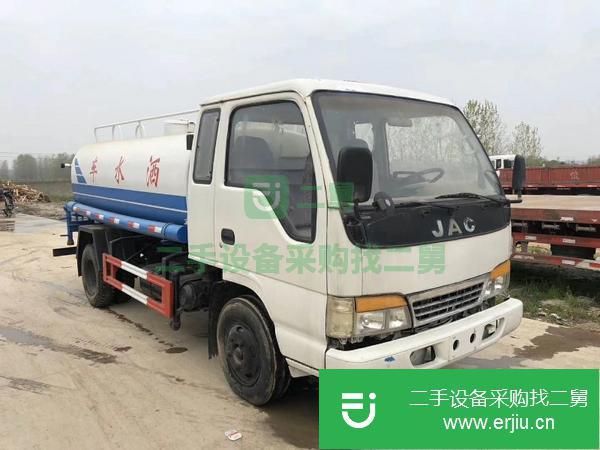 湖北出售二手江淮5噸灑水車