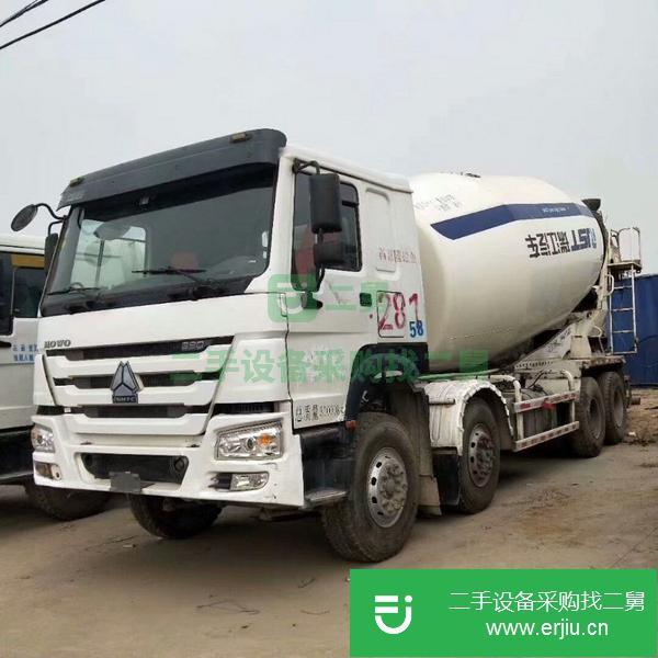 河北出售二手國(guó)五豪沃大20方混凝土攪拌車