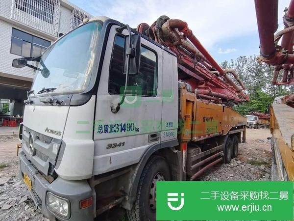 湖南出售二手奔馳三橋六節臂泵車