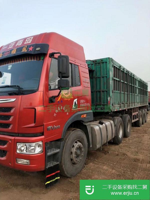 河北出售二手375馬力雙驅(qū)牽引車