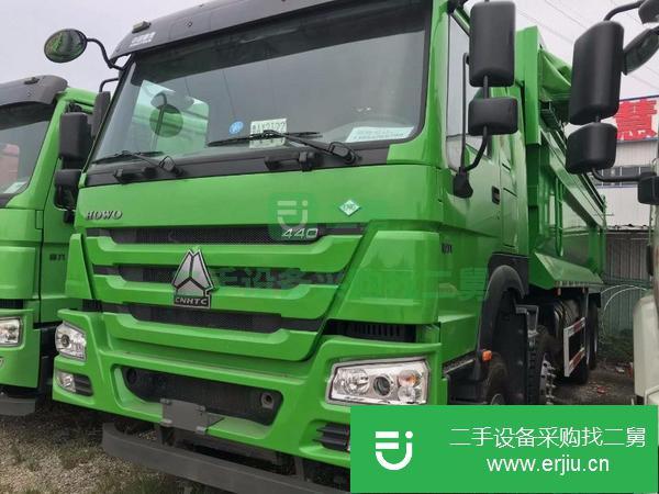吉林出售二手豪沃自卸車,國六排放 440馬力