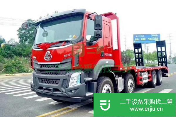 江西出售二手挖機平板運輸車