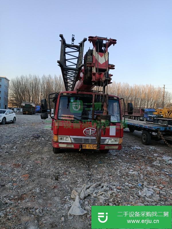 黑龍江出售二手東岳25噸4節臂吊車