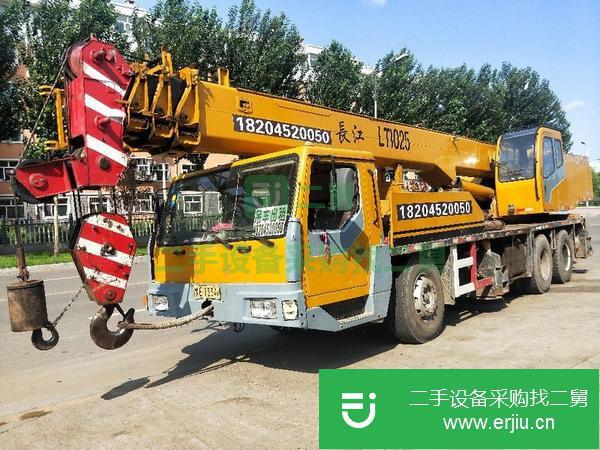 黑龍江出售二手長江25四節臂汽車吊