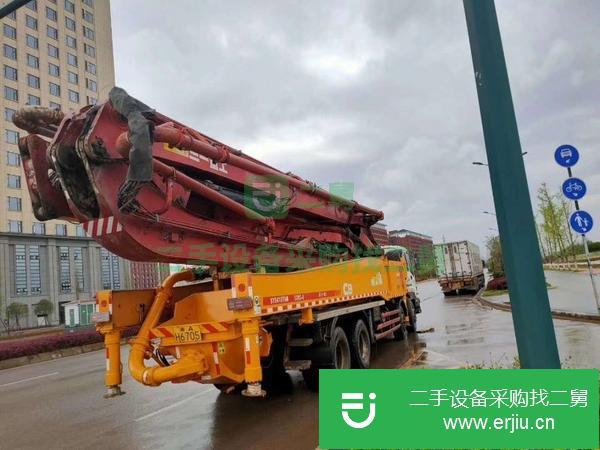 河北出售二手三一C8，52米泵車