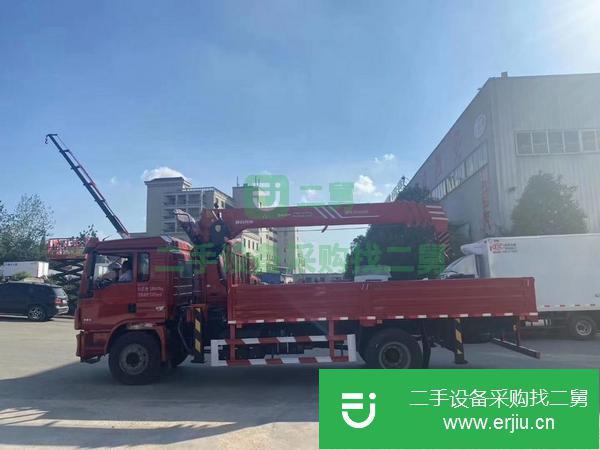內(nèi)蒙古出售二手陜汽德龍隨車吊