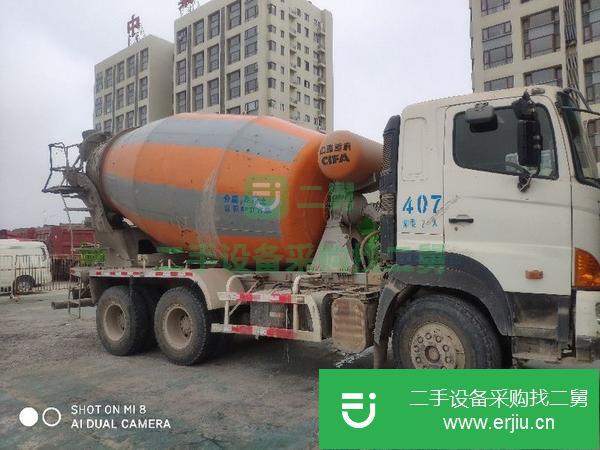 山西出售二手日野攪拌車