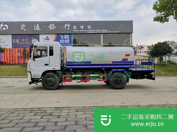 湖北出售二手東風12方灑水車