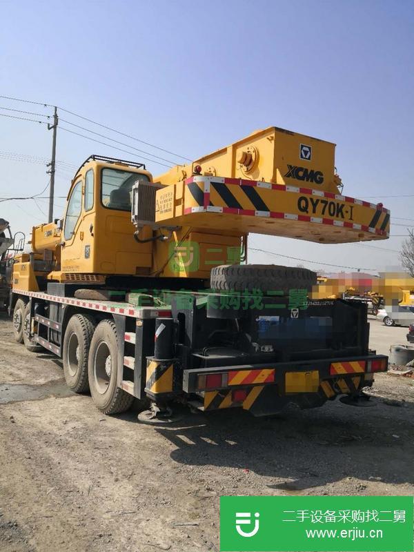 山東出售二手徐工70K吊車