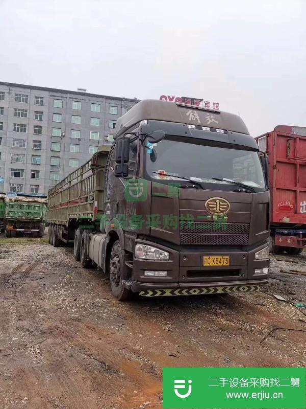 江西出售二手一汽解放J6P半掛車