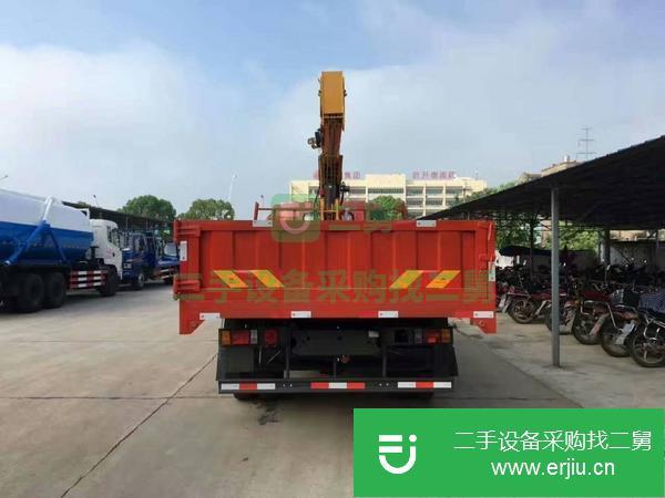 湖北出售二手5噸重汽王牌隨車吊