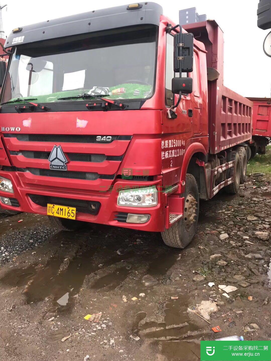 江西出售二手重汽豪沃自卸車