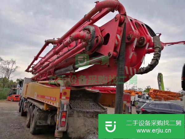 山東出售二手泵車,奔馳底盤,車況精品