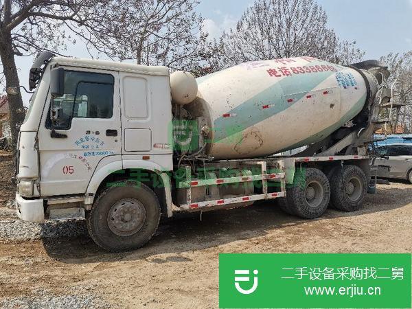 山東出售二手豪沃十二方攪拌車