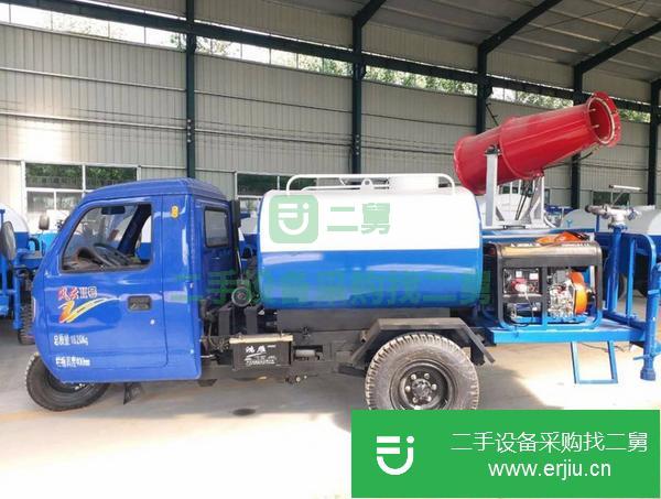 山東出售二手5立方霧炮灑水車