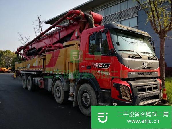 江蘇出售二手四橋沃爾沃62米泵車