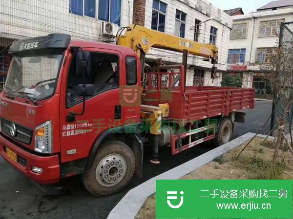 湖北出售二手6.3噸隨車吊