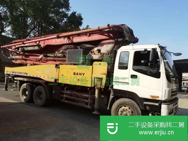 湖南出售三一泵車，五十鈴46米底盤