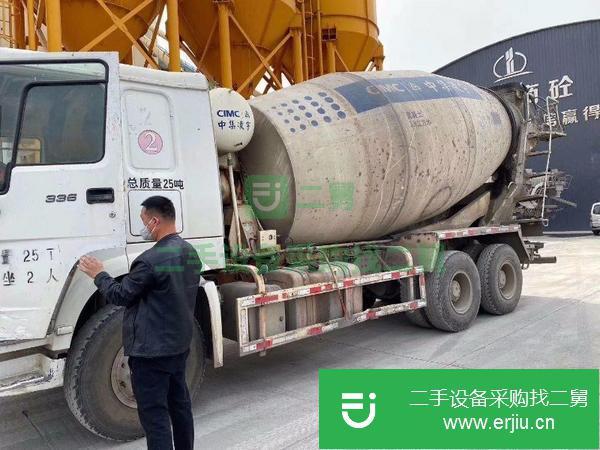福建出售二手豪沃14方攪拌罐車
