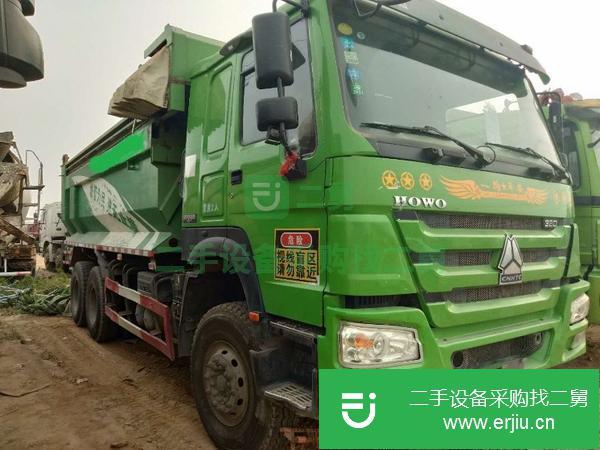 甘肅出售二手豪沃后八輪自卸車
