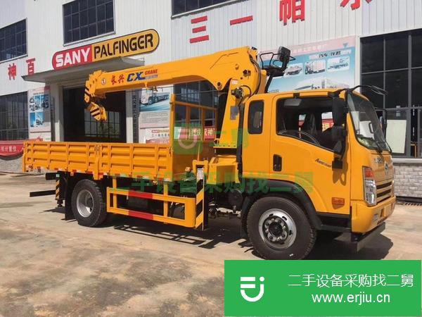 貴州出售二手大運5噸隨車吊