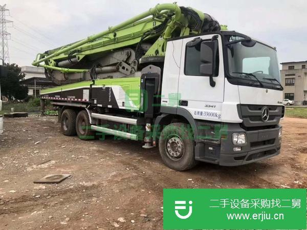 安徽出售二手奔馳49米泵車