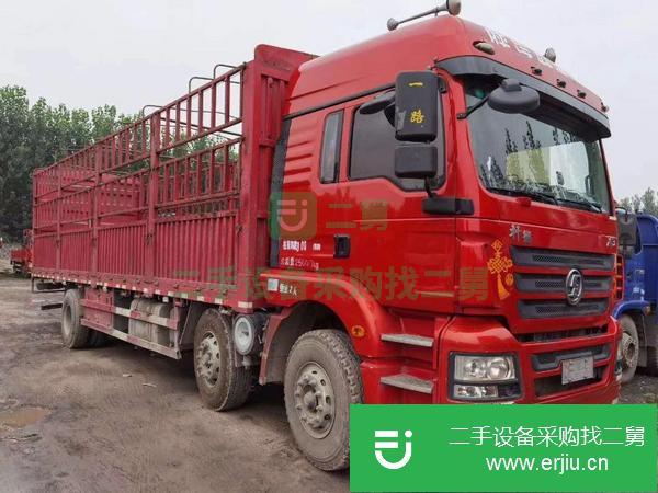 廣東出售二手陜汽軒德9.6米高欄貨車